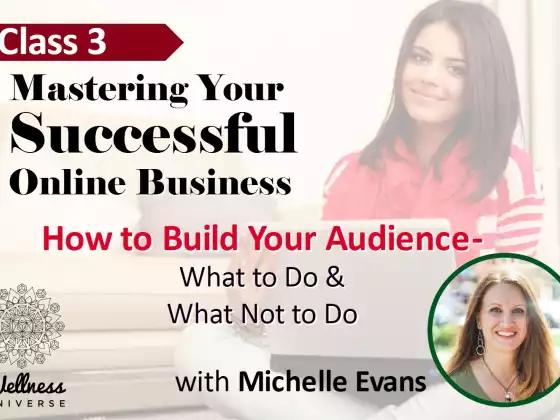 How to Build Your Audience with Michelle Evans