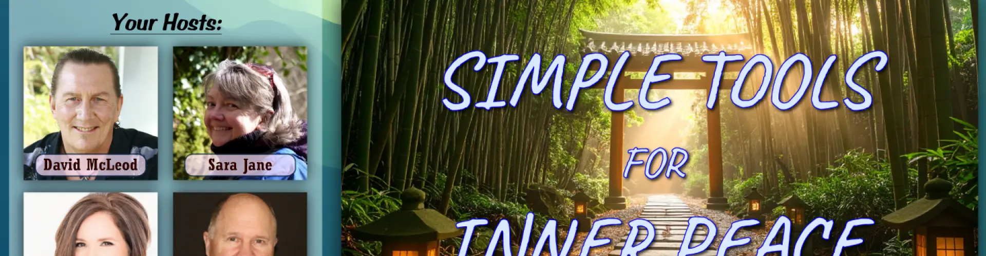 SE #67: Simple Tools for Inner Peace - Online Class by David McLeod